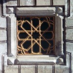 Decoration on the facade of the historic building adjacent to the Bosphorus