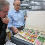 Rainer Maria Latzke and Dr. G. Herringshaw at the Smithsonian Hewitt Cooper Nationalmuseum, New York