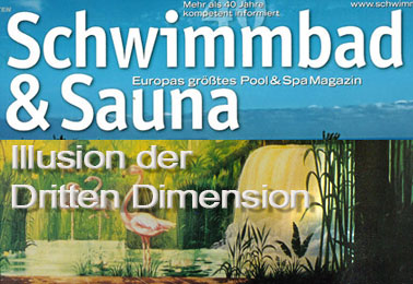 Schwimmbad&Sauna – Illusion der Dritten Dimension