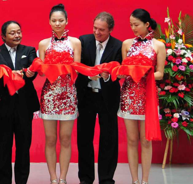 Opening ceremony of Rainer Maria Latzke´s Master Studio at the Shanghai Institute of Visual Art